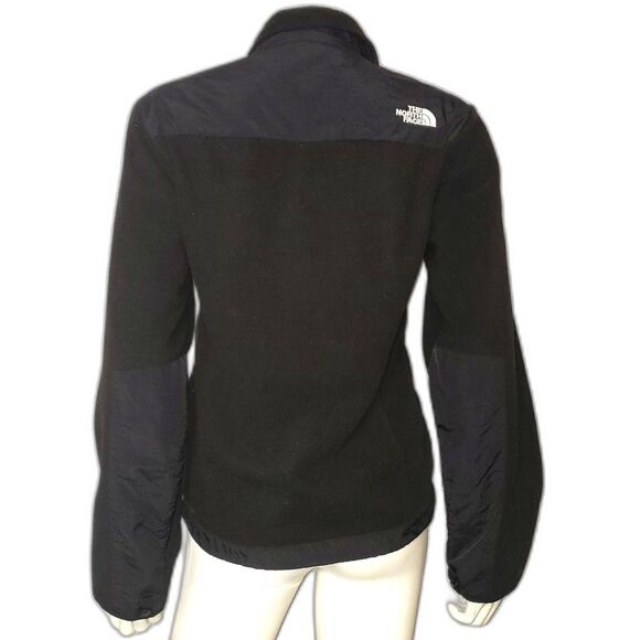 The North Face Denali  Polartec Black Zip Front Sweatshirt Jacket Size Small - Picture 2 of 8